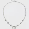Minga London Clothing Mythical Butterfly Pearl Necklace