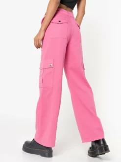 Minga London Hot Pink Utility Trousers