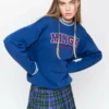 Minga London Minga Sporty Sweater In Blue