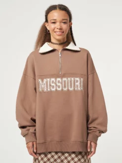 Minga London Missouri Half-Zip Sweatshirt Clothing