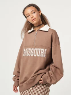 Minga London Missouri Half-Zip Sweatshirt Clothing
