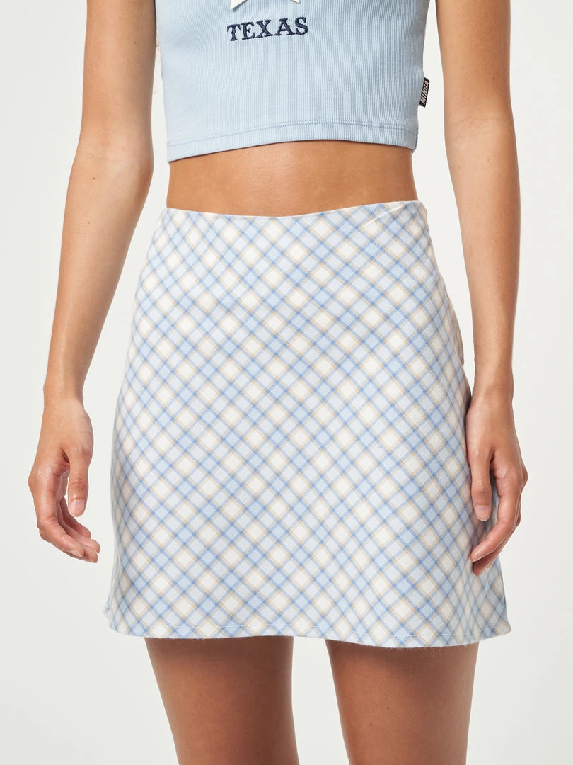 Minga London Nellie Plaid Mini Skirt Clothing