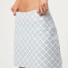 Minga London Nellie Plaid Mini Skirt Clothing