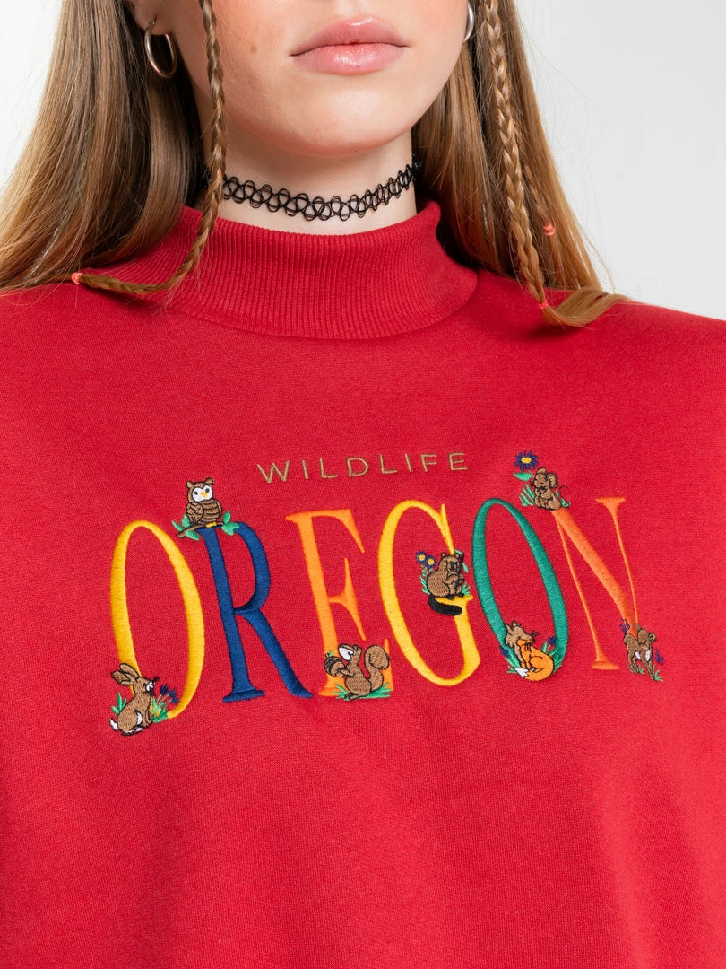 Minga London Oregon Oversized High Neck Sweater
