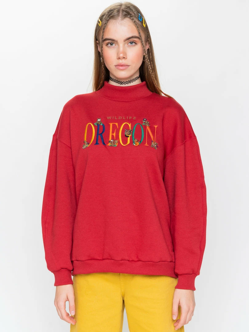 Minga London Oregon Oversized High Neck Sweater
