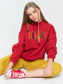 Minga London Oregon Oversized High Neck Sweater