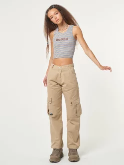 Minga London Rodeo Striped Vest Top Clothing