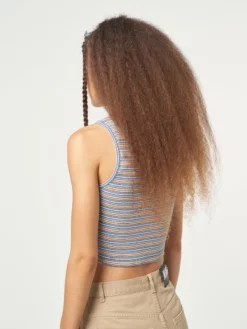 Minga London Rodeo Striped Vest Top Clothing