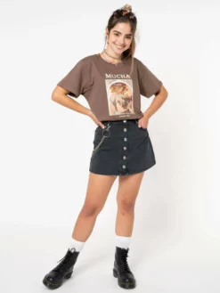 Minga London Alphonse Mucha Art T-shirt Clothing