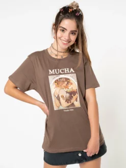 Minga London Alphonse Mucha Art T-shirt Clothing