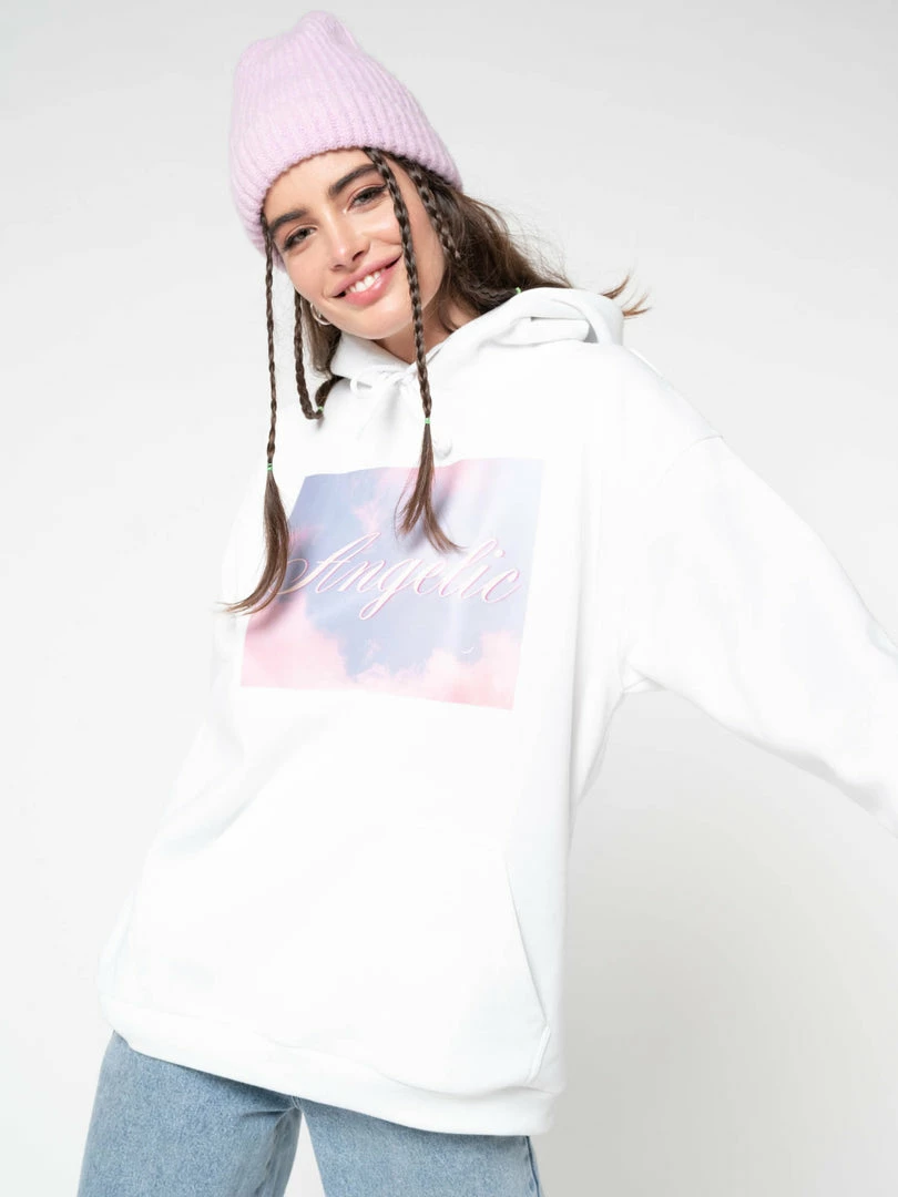 Minga London Angelic Clouds Hoodie