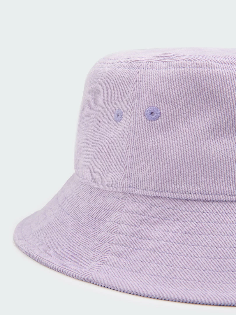 Minga London Clothing Angelic Corduroy Bucket Hat In Lilac
