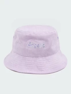 Minga London Clothing Angelic Corduroy Bucket Hat In Lilac