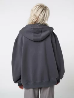 Minga London Billie Patch Prints Zip Up Hoodie Jacket Most Wanted