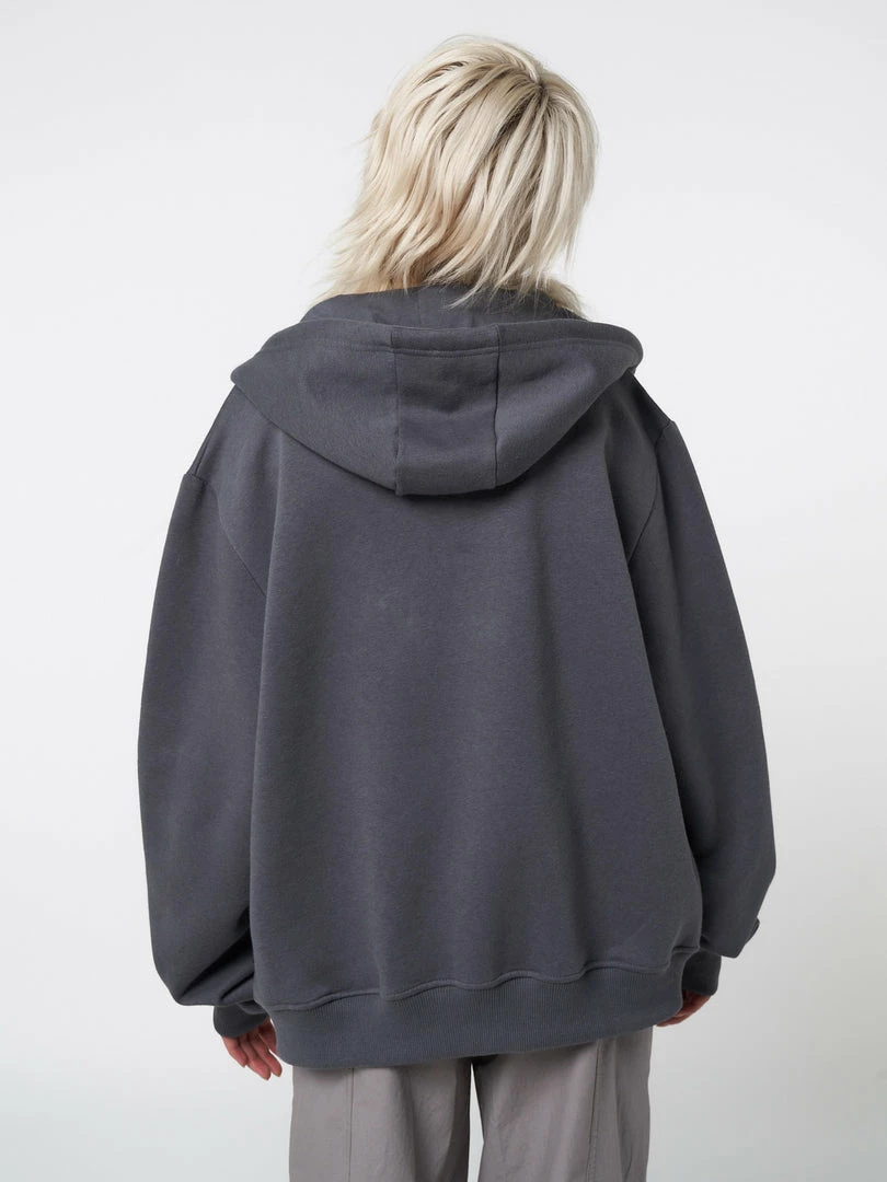 Minga London Billie Patch Prints Zip Up Hoodie Jacket Most Wanted