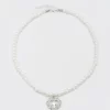 Minga London Bridget Heart Baroque Pearl Necklace