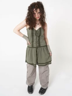 Minga London Clothing Dana Lace Up Corset Dress