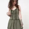Minga London Clothing Dana Lace Up Corset Dress
