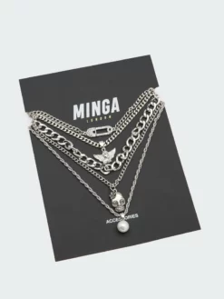Minga London Grunge Forever Necklace Set Clothing