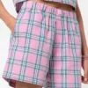 Minga London Hannah Boxer Plaid Shorts