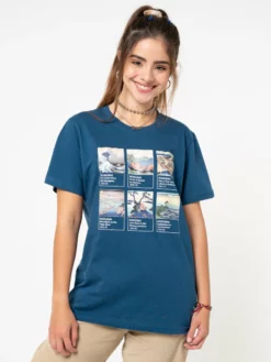 Minga London Hokusai Art Collection T-shirt Clothing