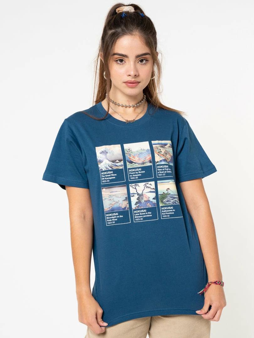 Minga London Hokusai Art Collection T-shirt Clothing