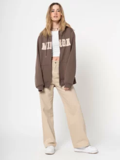 Minga London Minga Logo Zip Up Hoodie Jacket Clothing