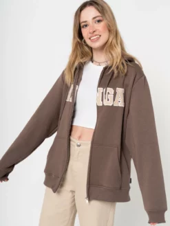 Minga London Minga Logo Zip Up Hoodie Jacket Clothing