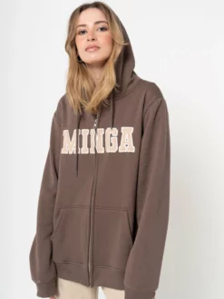 Minga London Minga Logo Zip Up Hoodie Jacket Clothing