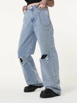 Minga London Clothing Angel Girl Wide Leg Jeans