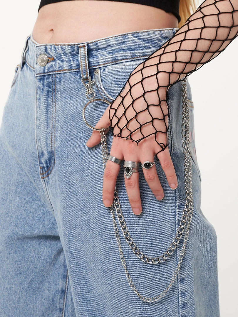 Minga London Clothing Angel Girl Wide Leg Jeans