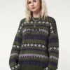 Minga London Aspen Jacquard Knit Jumper Clothing