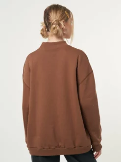 Minga London Bonjour L' Automne Oversized High Neck Sweater