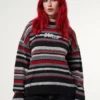 Minga London Boredom Striped Knit Jumper