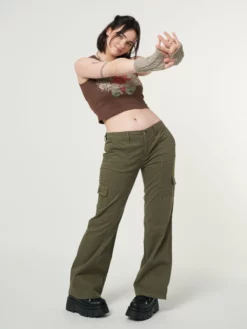Minga London Most Wanted Eve Y2k Cargo Pants
