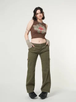 Minga London Most Wanted Eve Y2k Cargo Pants