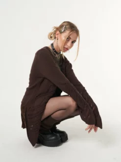 Minga London Clothing Fairy Asymmetric Tie Front Cardigan