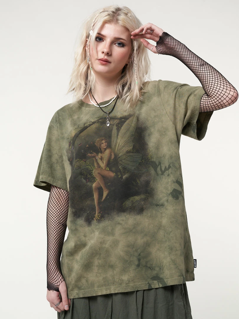 Minga London Most Wanted Forest Fairy Tie Dye T-shirt