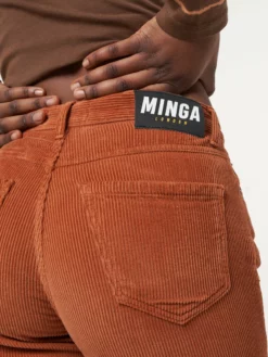 Minga London Clothing Free Spirit Embroidered Corduroy Pants
