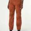 Minga London Clothing Free Spirit Embroidered Corduroy Pants