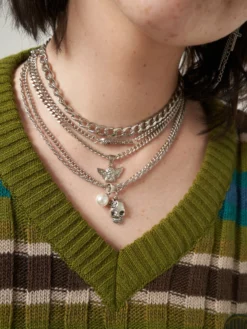 Minga London Grunge Forever Necklace Set Clothing