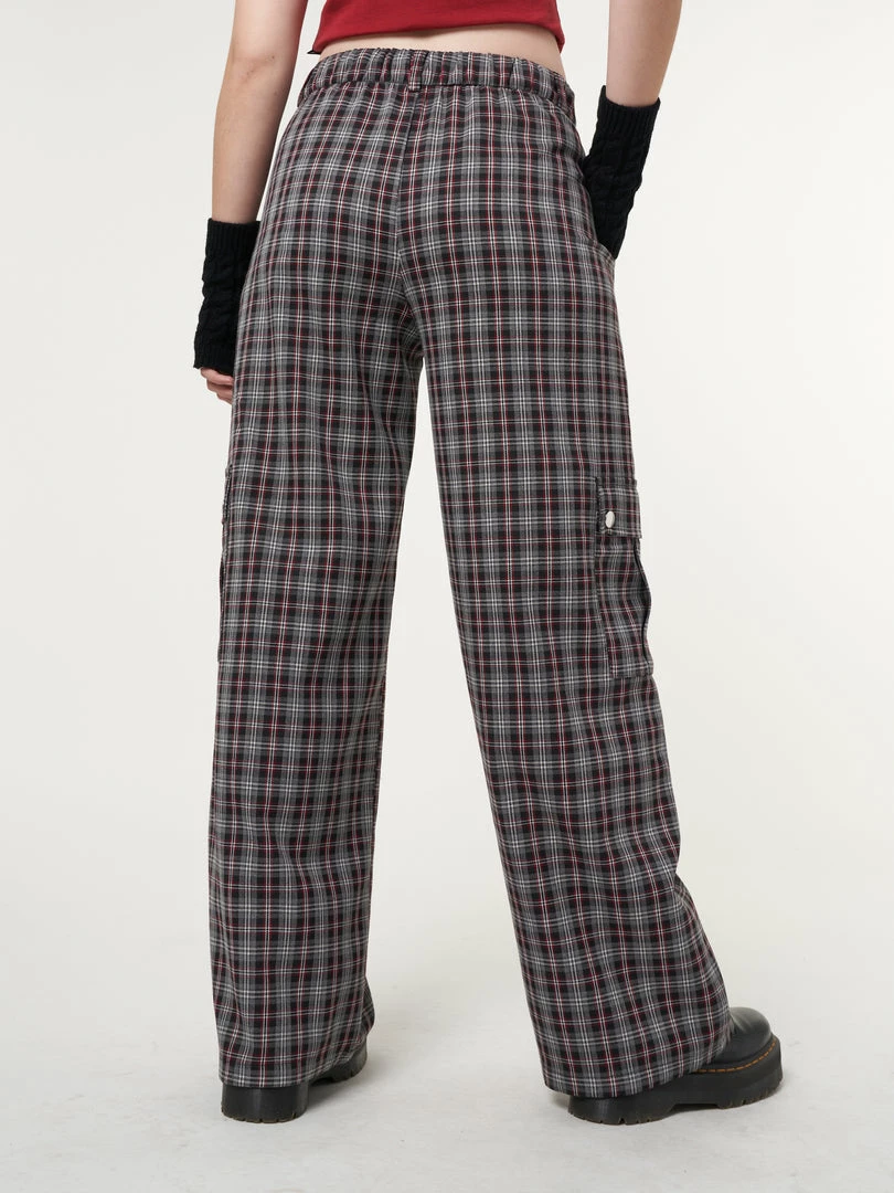 Minga London Margo Plaid Utility Pants Most Wanted