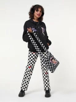 Minga London Minga X Betty Boop Check Fluffy Bag
