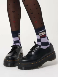Minga London Minga X Betty Boop Check Socks Clothing