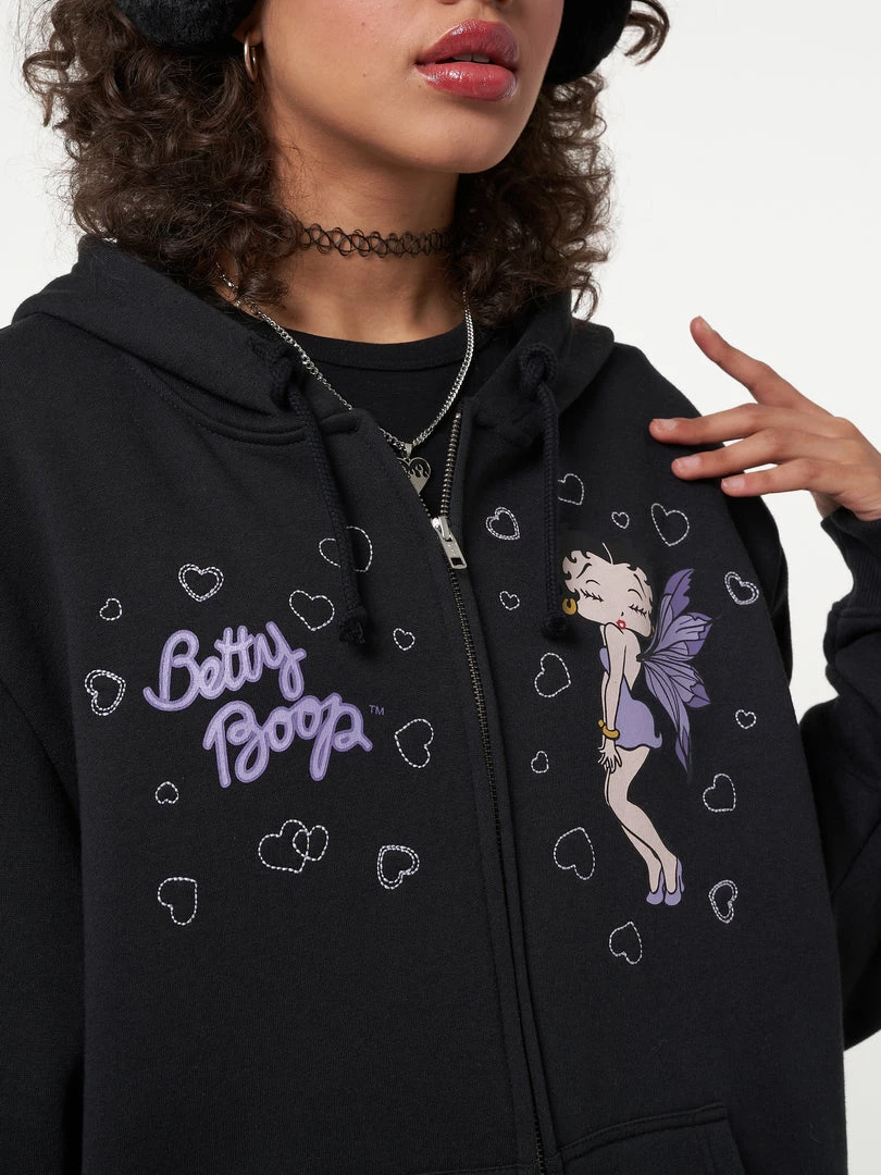 Minga London Minga X Betty Boop Hoodie Jacket