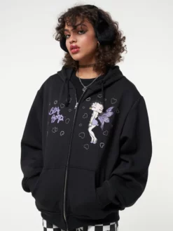 Minga London Minga X Betty Boop Hoodie Jacket