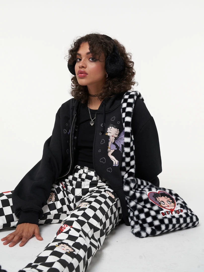 Minga London Minga X Betty Boop Hoodie Jacket
