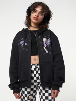 Minga London Minga X Betty Boop Hoodie Jacket