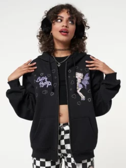 Minga London Minga X Betty Boop Hoodie Jacket