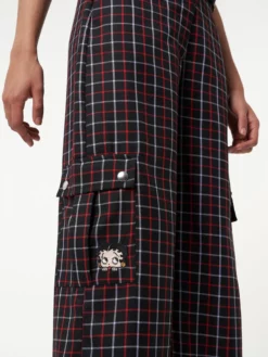 Minga London Clothing Minga X Betty Boop Plaid Utility Pants
